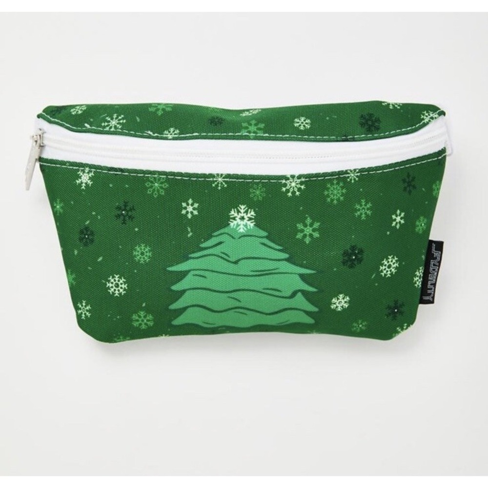 Fidelity Belt Bag‎ Christmas LED Light Up Fanny Pack LED Flakes Tree